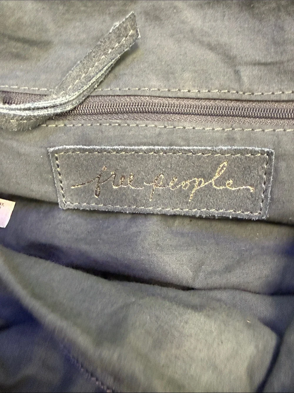 Free People Mojave Suede Messenger Bag